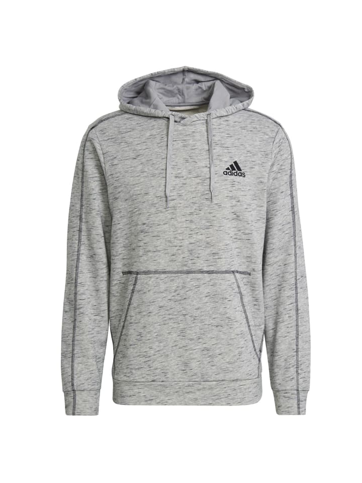 

Пуловер adidas Kapuzenpullover mit Kängurutasche, серый