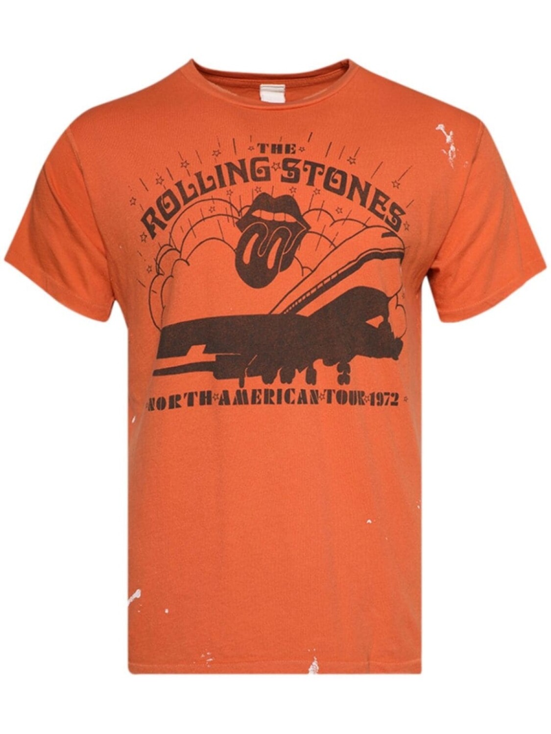 

MadeWorn футболка из хлопка The Rolling Stones, оранжевый