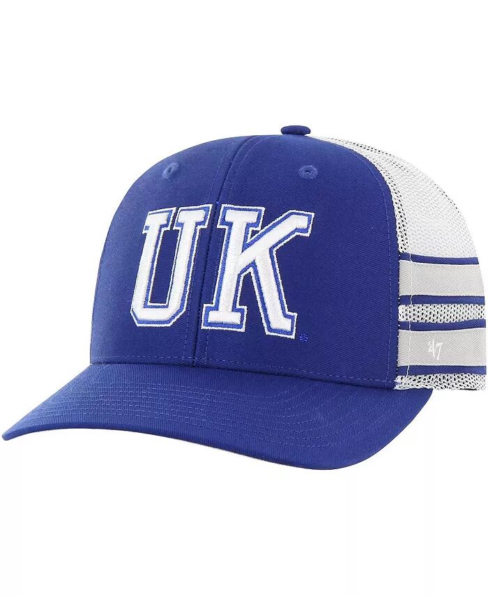 

47 Brand Мужская шляпа дальнобойщика Royal Kentucky Wildcats Straight Eight Adjustable '47 Brand