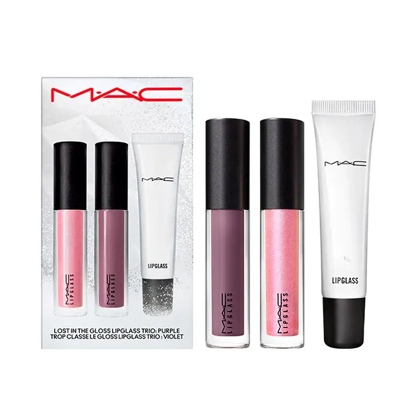 

Чехол для губ Set Gloss Lipglass Mac Cosmetics, цвет purple