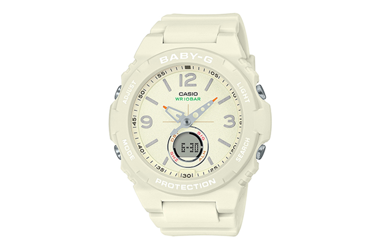 

BABY-G Коллекция Тематическая серия Кварцевые часы Женские часы Белый циферблат CASIO