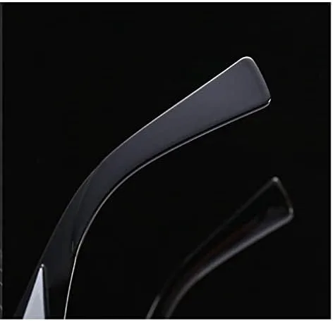 

Прямоугольные солнцезащитные очки для мужчин и женщин, дорожные солнцезащитные очки в винтажном ретро-стиле с защитой от УФ-излучения UV400 для женщин MTZJH, Black