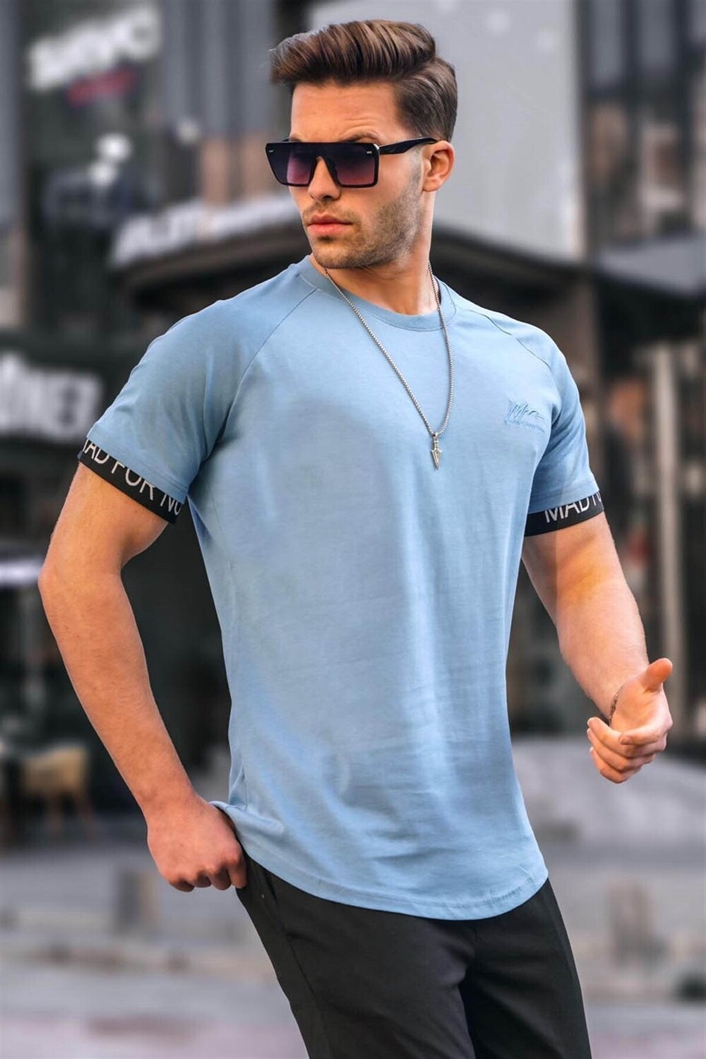 

Футболка Madmext, синий