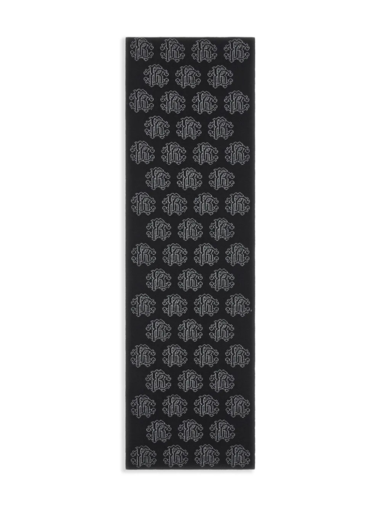 

Roberto Cavalli шарф с логотипом, черный