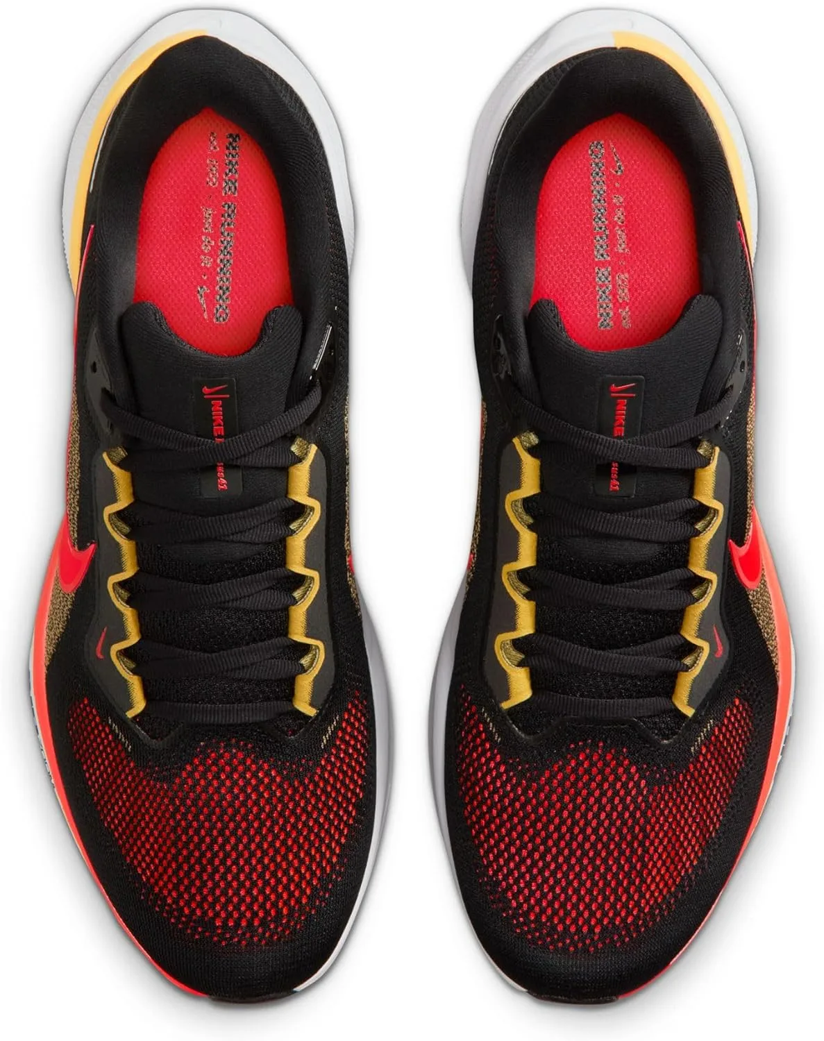 Мужские беговые кроссовки Nike Pegasus 41 FD2722, черный/ярко-красный — фото 4