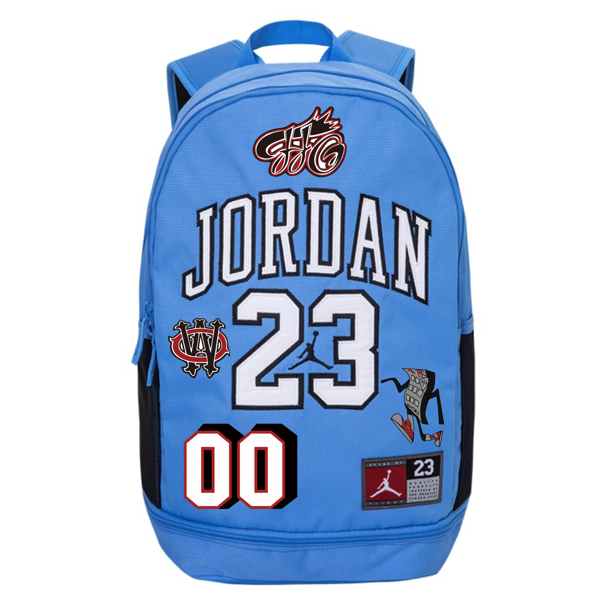 

Jordan Рюкзак Regular Unisex из полиэстера Carolina Blue