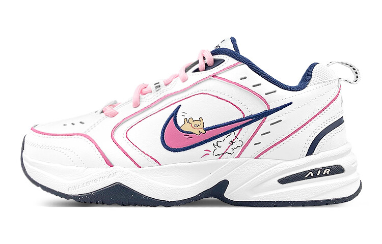 

Кроссовки Nike Air Monarch 4 Chunky Sneakers Unisex Low-top White/pink, белый