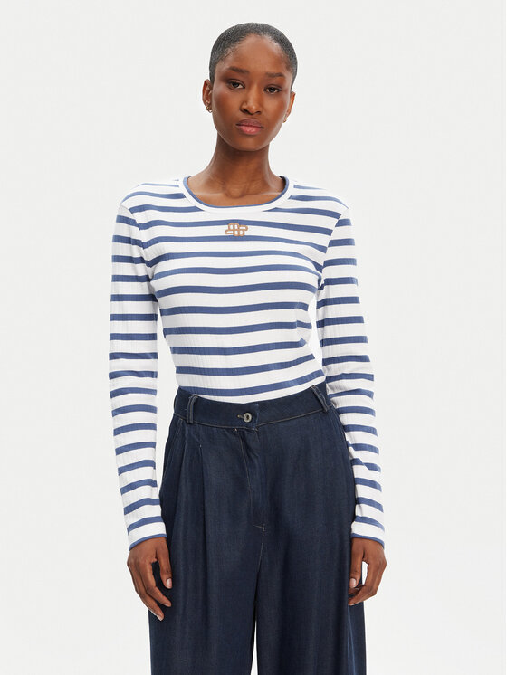 

Блузка regular fit Pote 252110225264 Munthe, синий