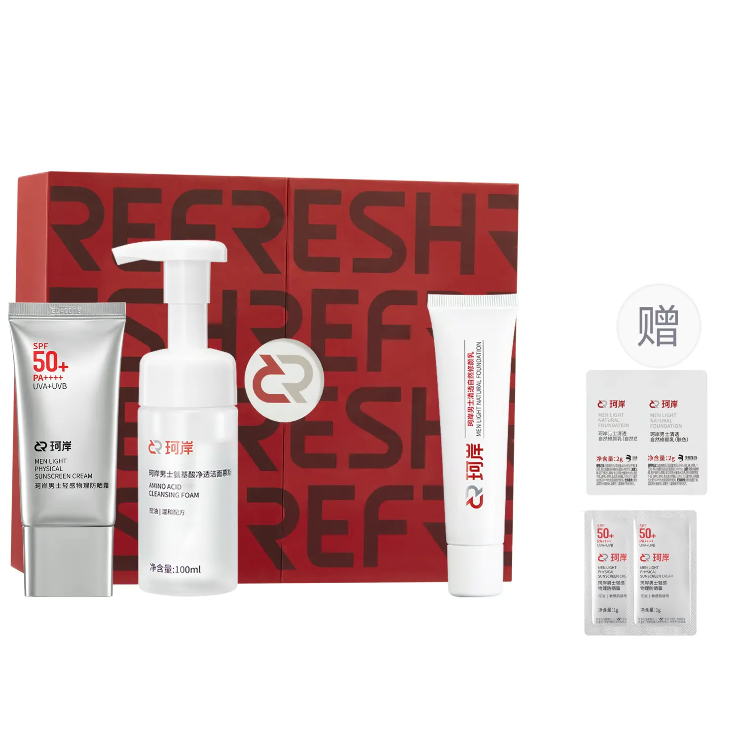 

Набор для ухода за кожей Beloved Box увлажняющий контроль жирности очищение комплект из 4 предметов/5 предметов/6 предметов REFRESH