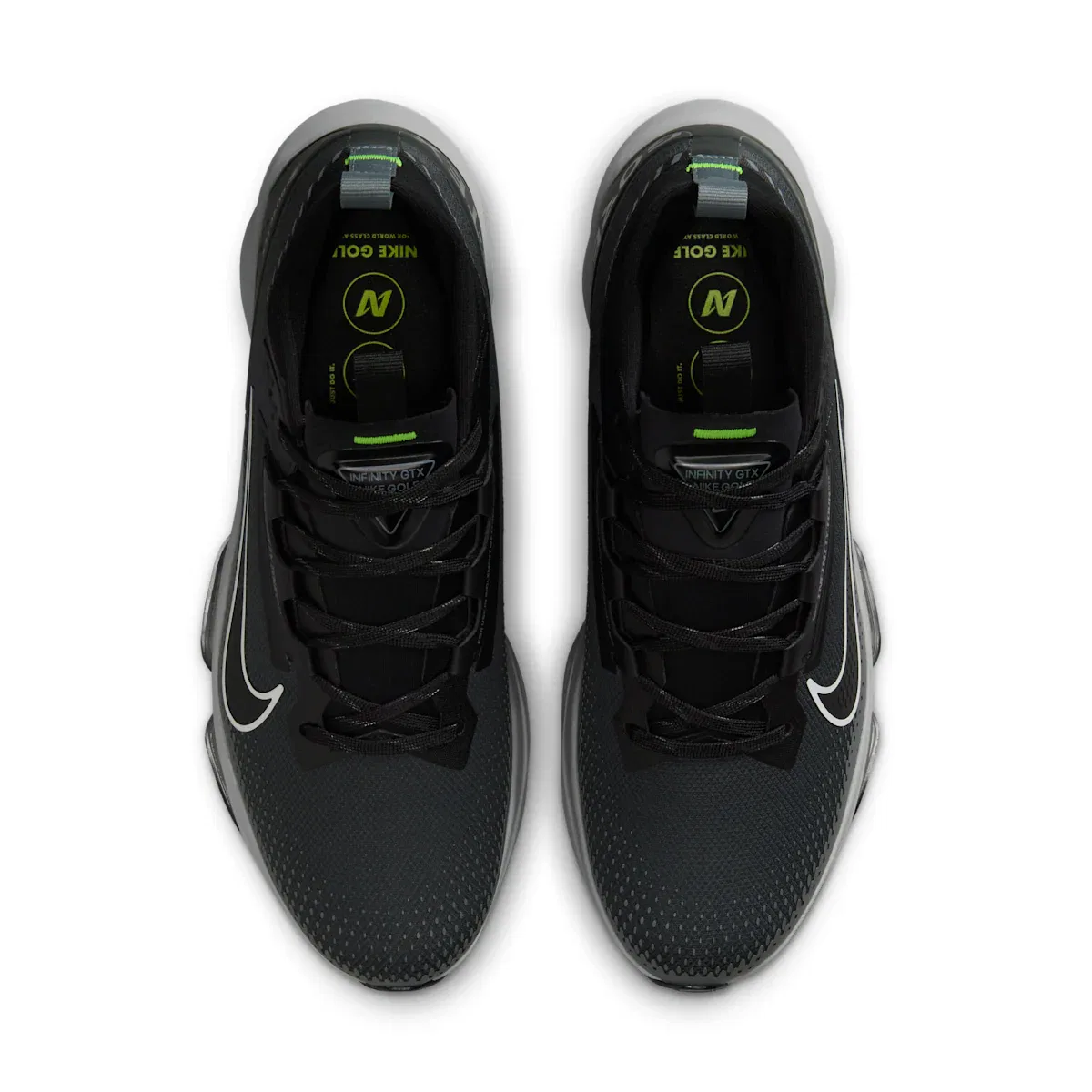 Мужские водонепроницаемые гольф-кроссовки Infinity Tour 2 GORE-TEX Nike, серый — фото 4