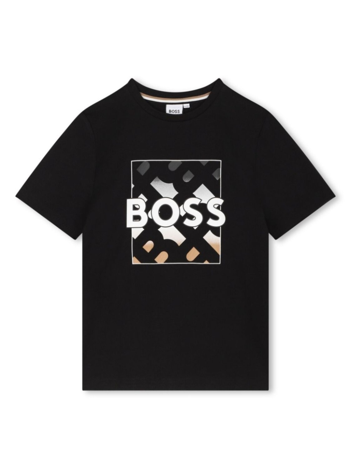 

BOSS Kidswear футболка с логотипом, черный