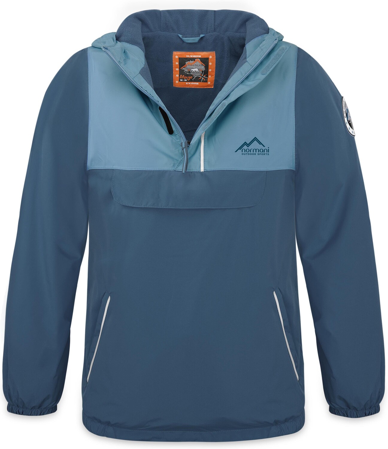 Функциональная куртка Normani Outdoor Sports Kinder Windbreaker Mayo, темно синий — фото 3