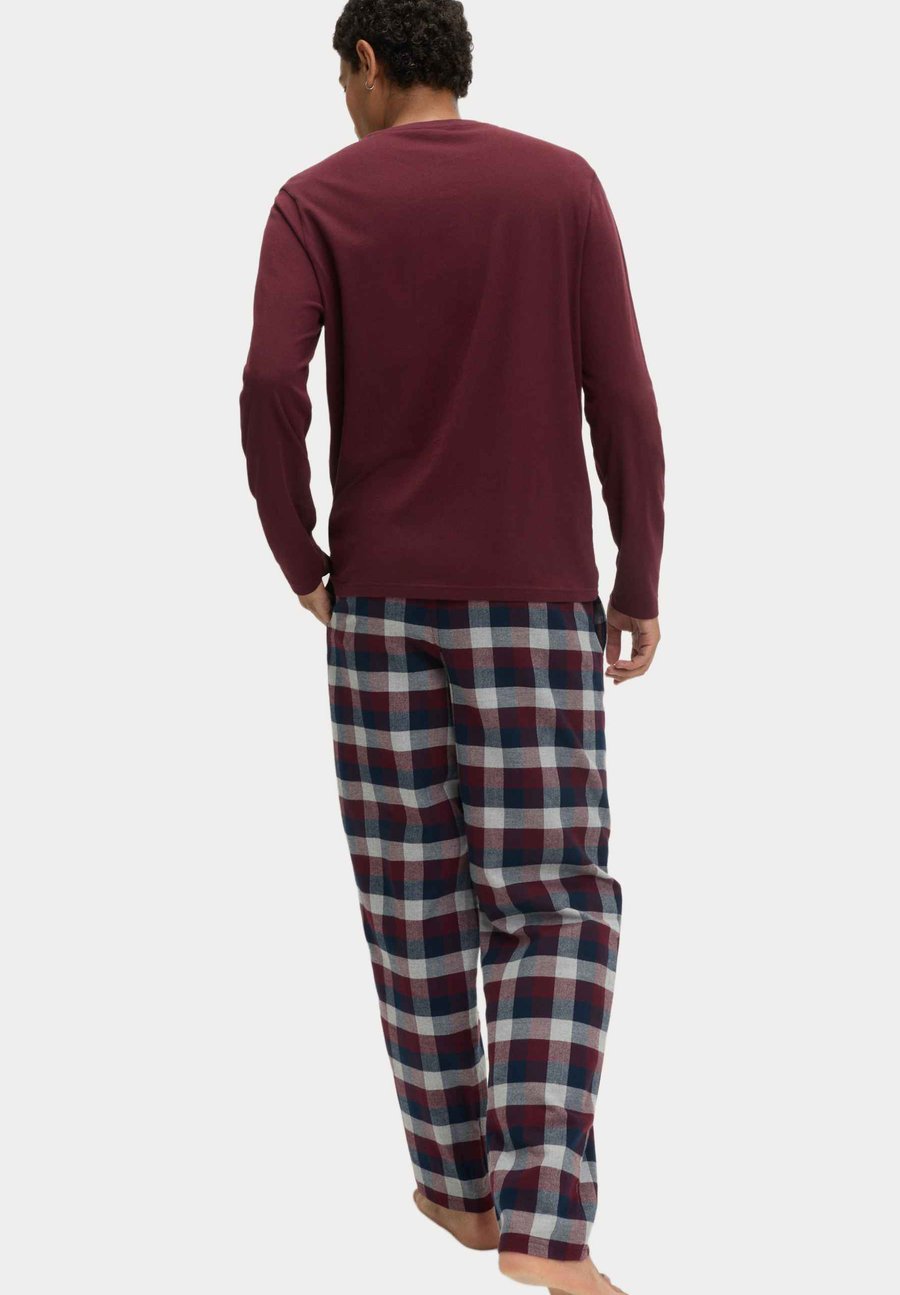 

Пижамный комплект Marks & Spencer CHECKED SET, Burgundy Mix/Bordeaux