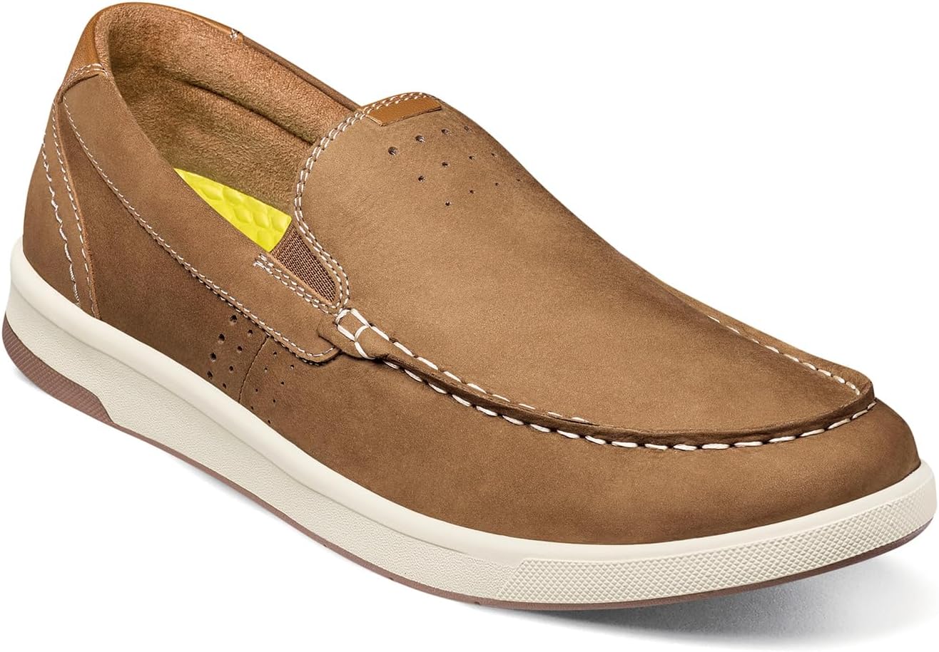 

Мужские слипоны Florsheim, с перекрестным швом на носке, Mushroom