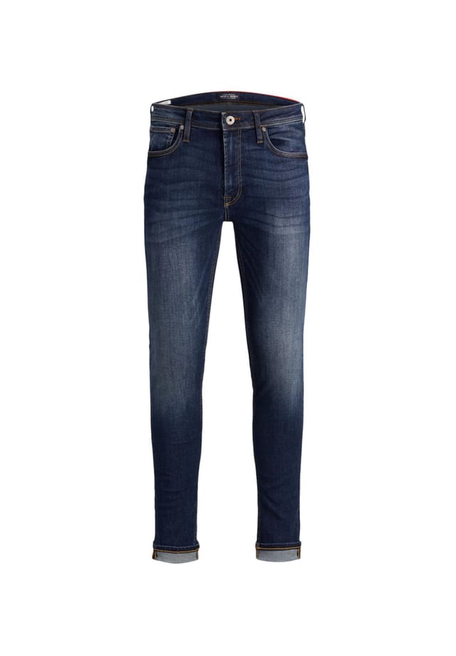 

Джинсы узкие джинсы джинсы брюки jj liam jjoriginal на 014 Jack & Jones, синий
