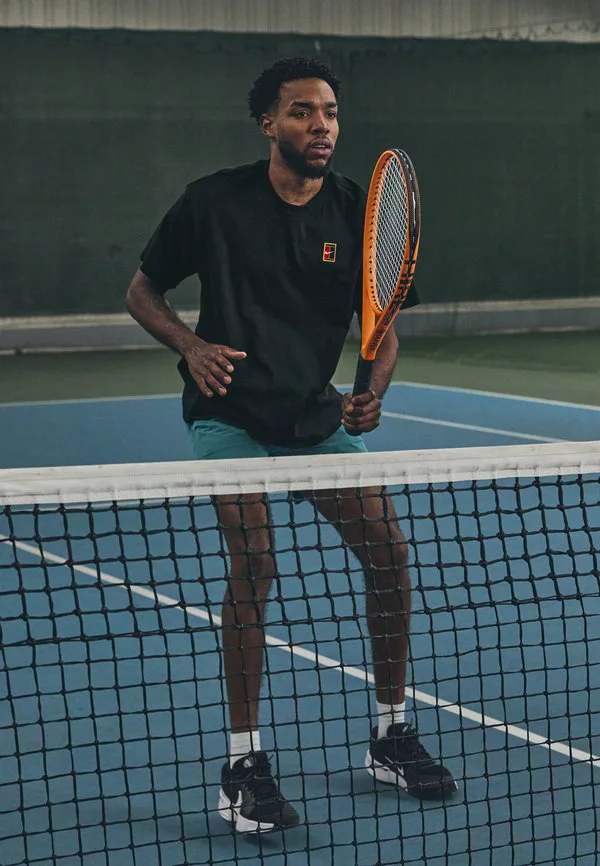 Футболка nikecourt, базовая футболка Nike Performance, Black — фото 2