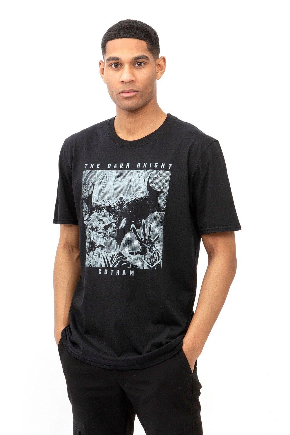 

Хлопковая футболка Gotham Knight DC Comics, черный