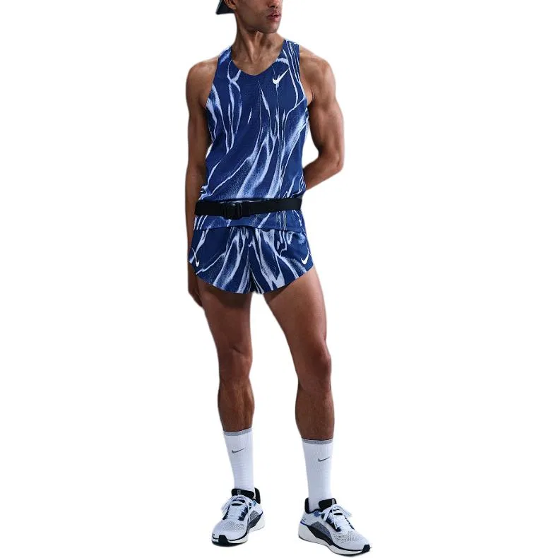 Майка беговая AeroSwift Men's Dri-FIT Adv Nike, Coastal Blue — фото 2