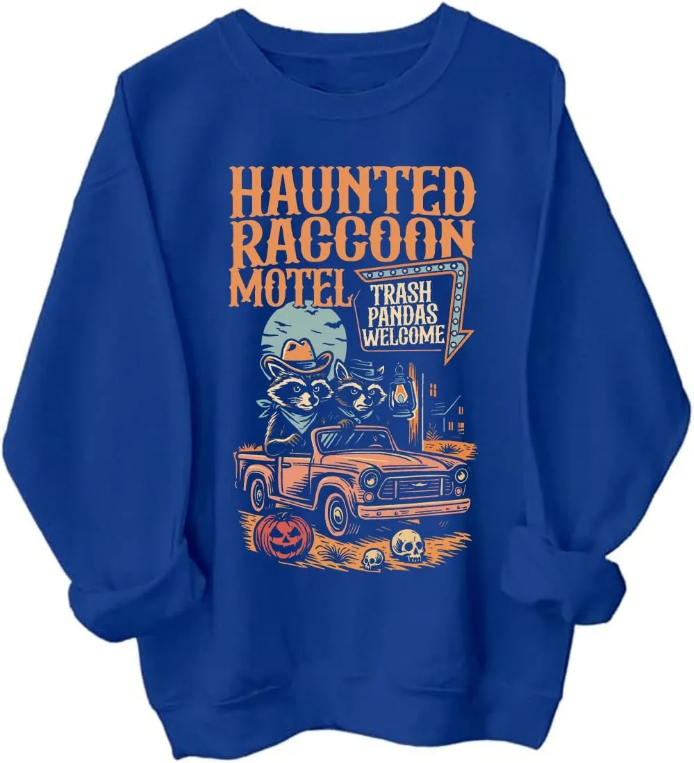 

Толстовка Haunted Raccoon Motel