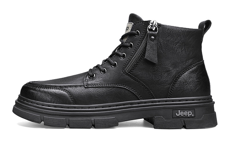 

Ботинки Jeep Martin Boots Men Black, Черный, Ботинки Jeep Martin Boots Men Black
