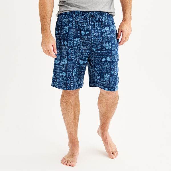 

Мужские трикотажные пижамные шорты Sonoma Goods For Life, цвет block navy