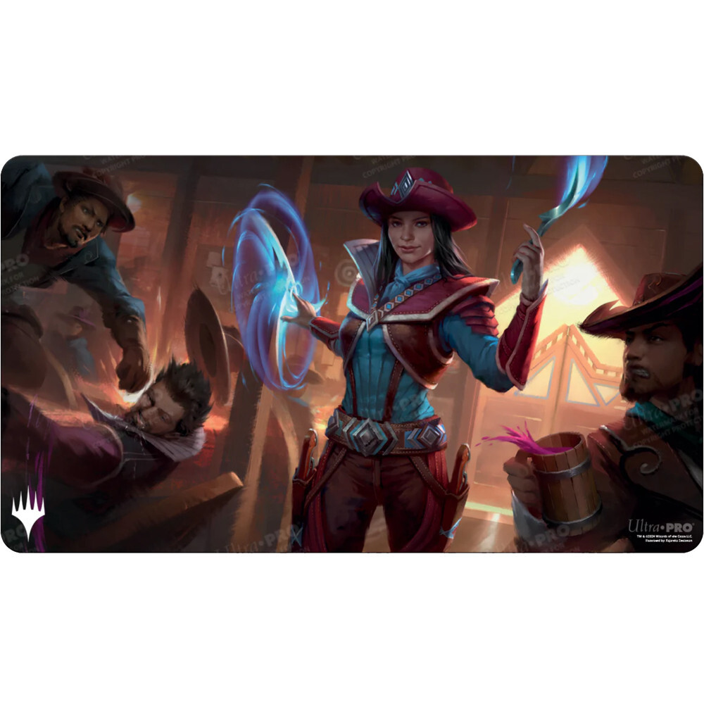 

Карточная игра Ultra Pro MtG Playmat: Outlaws of Thunder Junction - Stella Lee, Wild Card (Game On! Sale)