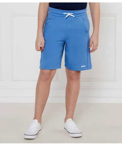 

Шорты Regular fit Boss Kidswear, синий