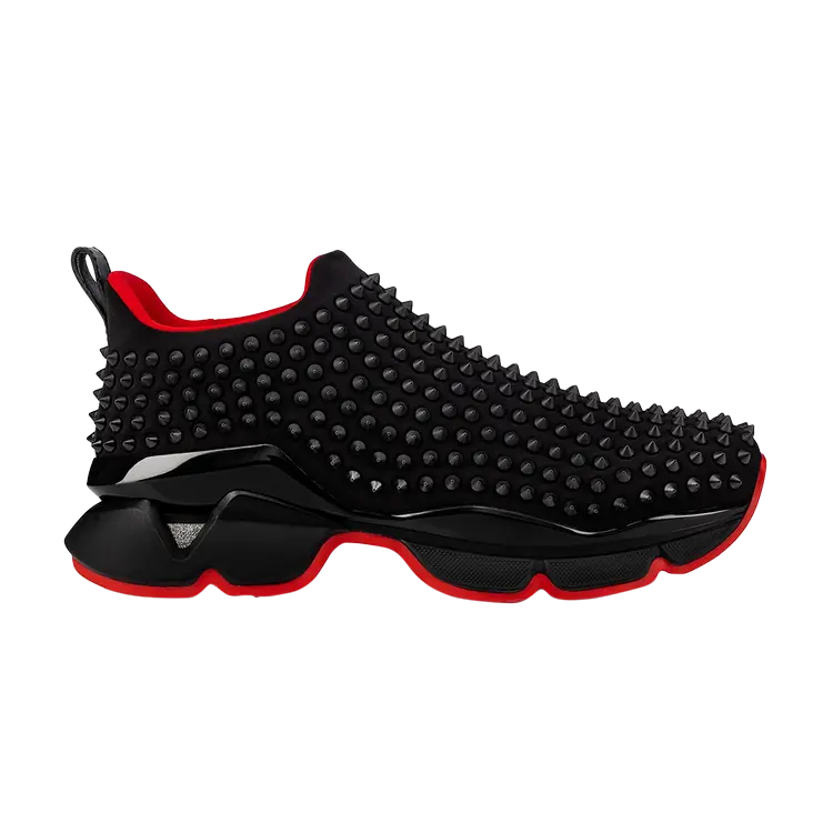 

Кроссовки Christian Louboutin Spike Sock 'Black', черный