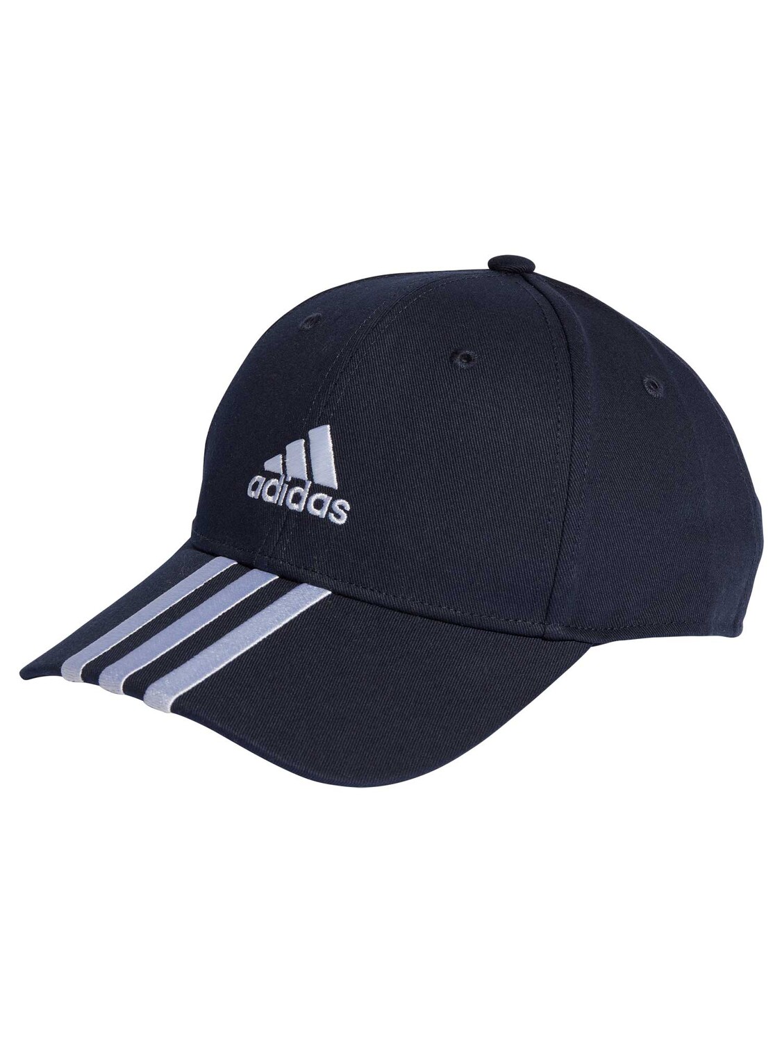 

Бейсболка Adidas Performance 3-Stripes Cotton Twill Baseball Cap, синий