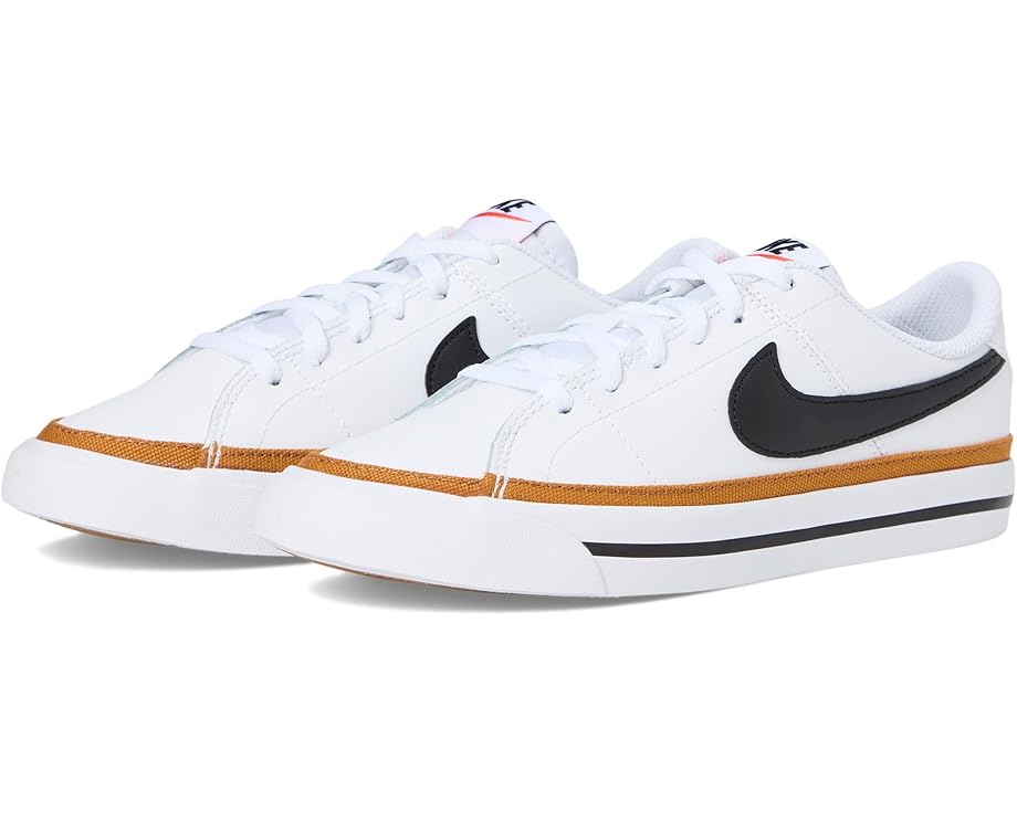 

Кроссовки Nike Kids Court Legacy, цвет White/Black/Desert Ochre/Gum Light Brown