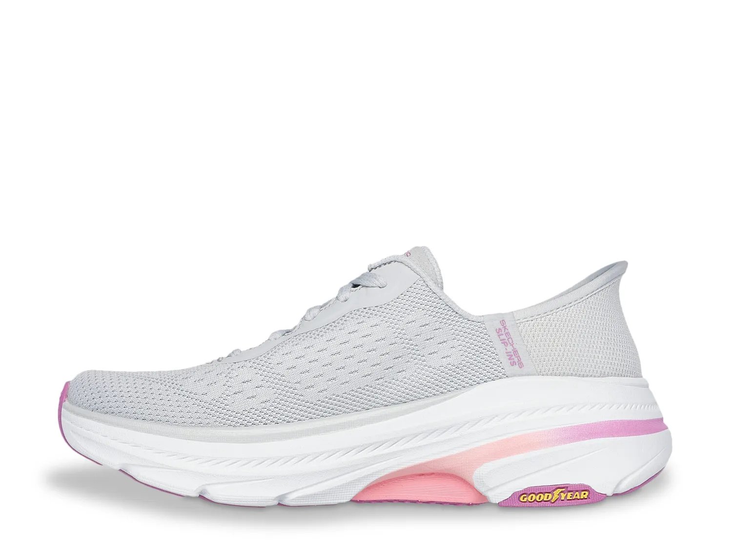 Кроссовки Skechers Slip-ins Max Cushioning Arch Fit 2.0 Antilles Sneaker - Women's, серый/фиолетовый — фото 2