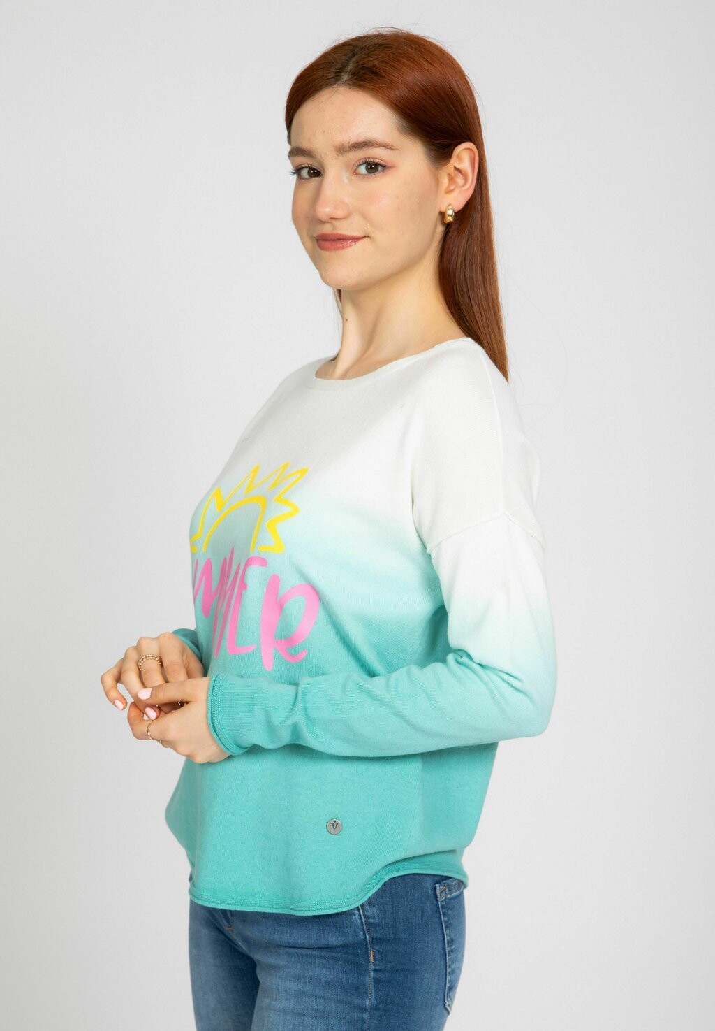 

Джемпер STRICKPULLOVER VICCI Germany, светло-зеленый