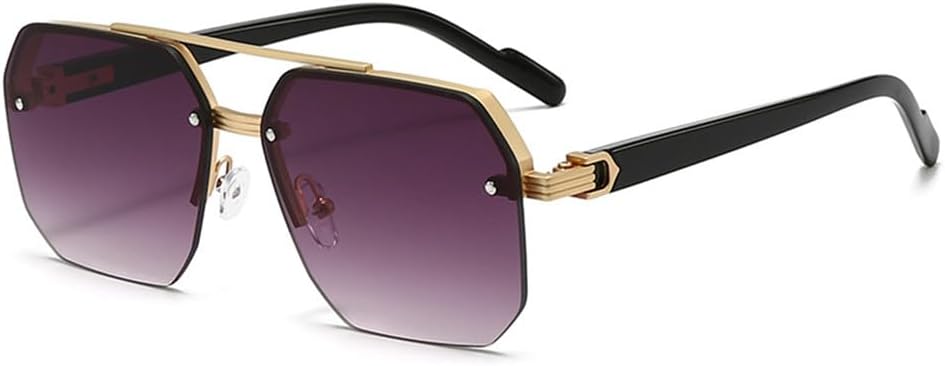 

Солнцезащитные очки UV400 с двойной перемычкой и металлическим градиентом, подходят для женщин и мужчин, для бега и занятий спортом на открытом воздухе UYPTK, 15508-c5