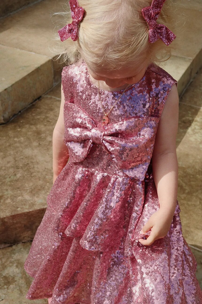 

Детское платье ROSIE DRESS Konges Sløjd, розовый