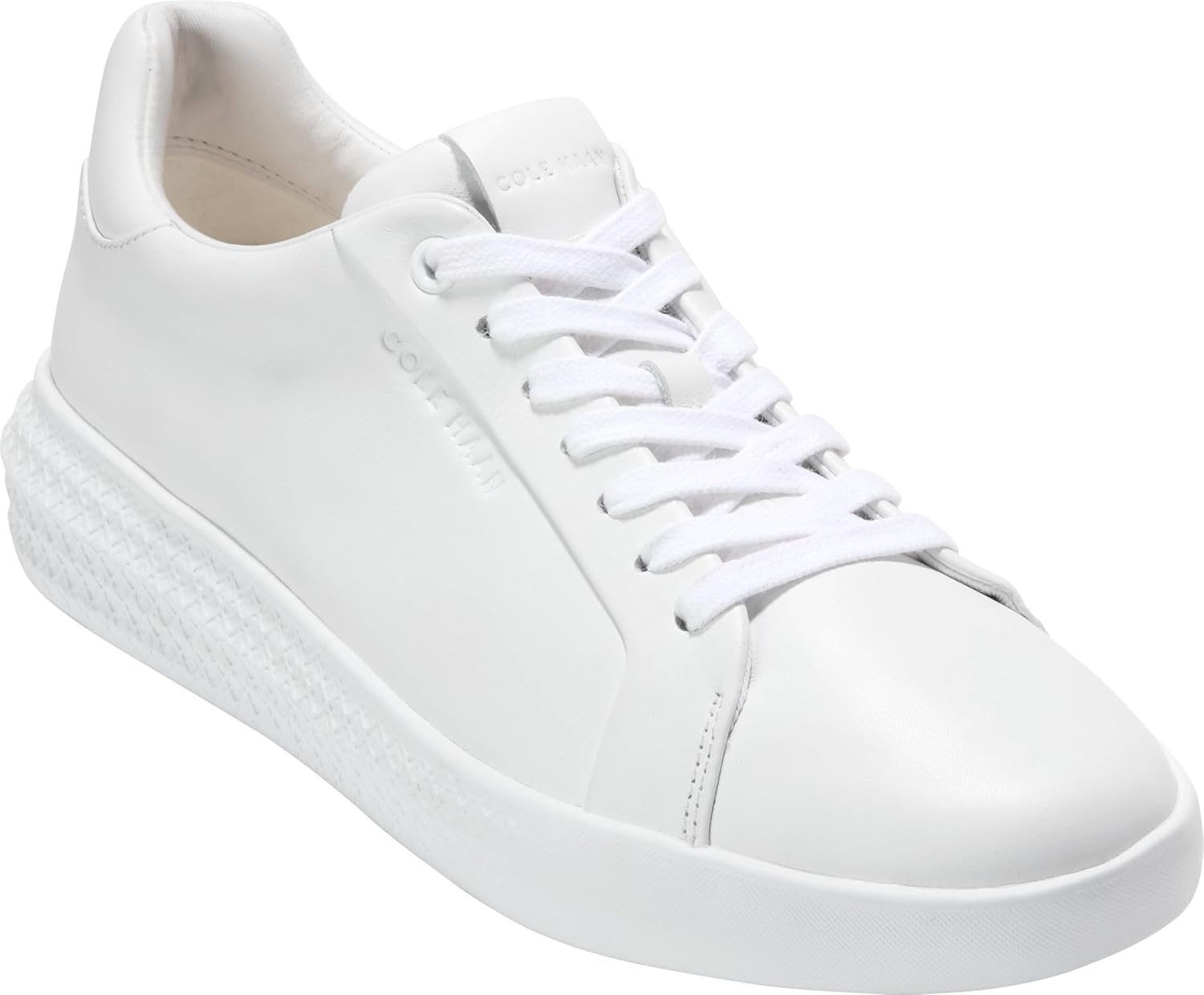 Мужские кроссовки Cole Haan Grand Hurrion Cup с шнуровкой до носка, белый — фото 4