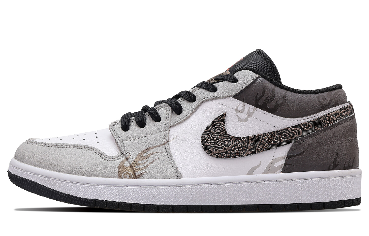 

Jordan Air Jordan 1 винтажные баскетбольные кроссовки женские, Gray/White