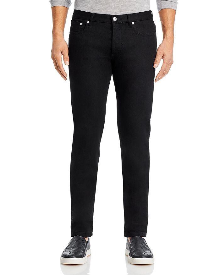 

Черные джинсы узкого кроя Petit New Standard A.P.C., черный