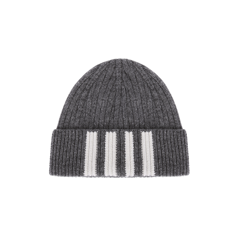 

Вязаная шапка с 4 полосками THOM BROWNE