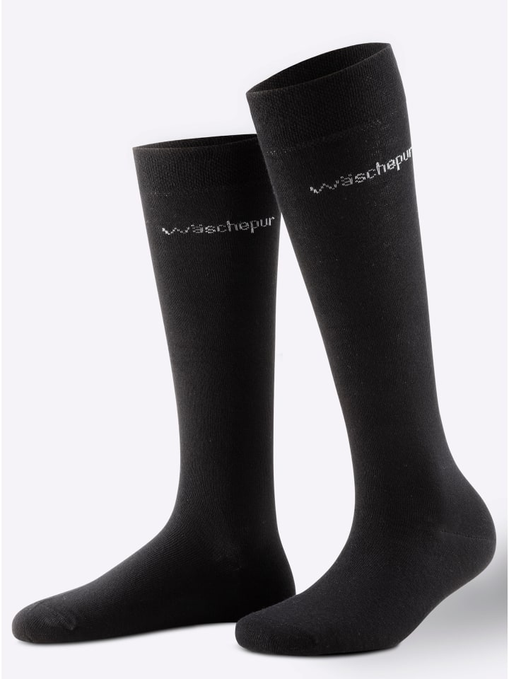 

WITT WEIDEN Высокие носки до колена черного цвета