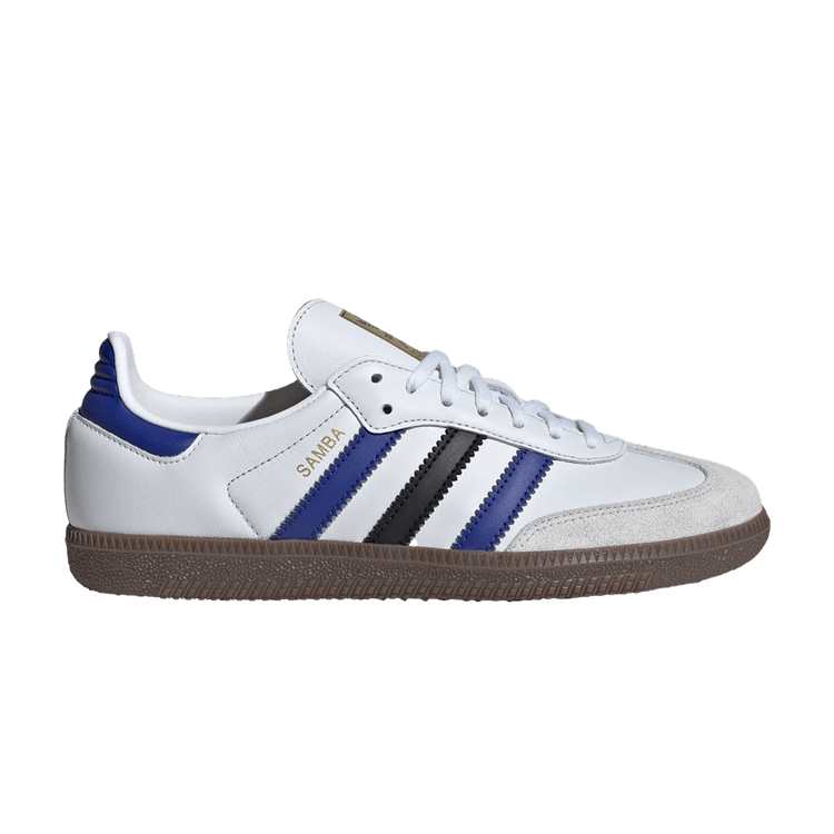 

Кроссовки Samba OG J 'White Active Blue Black', белый
