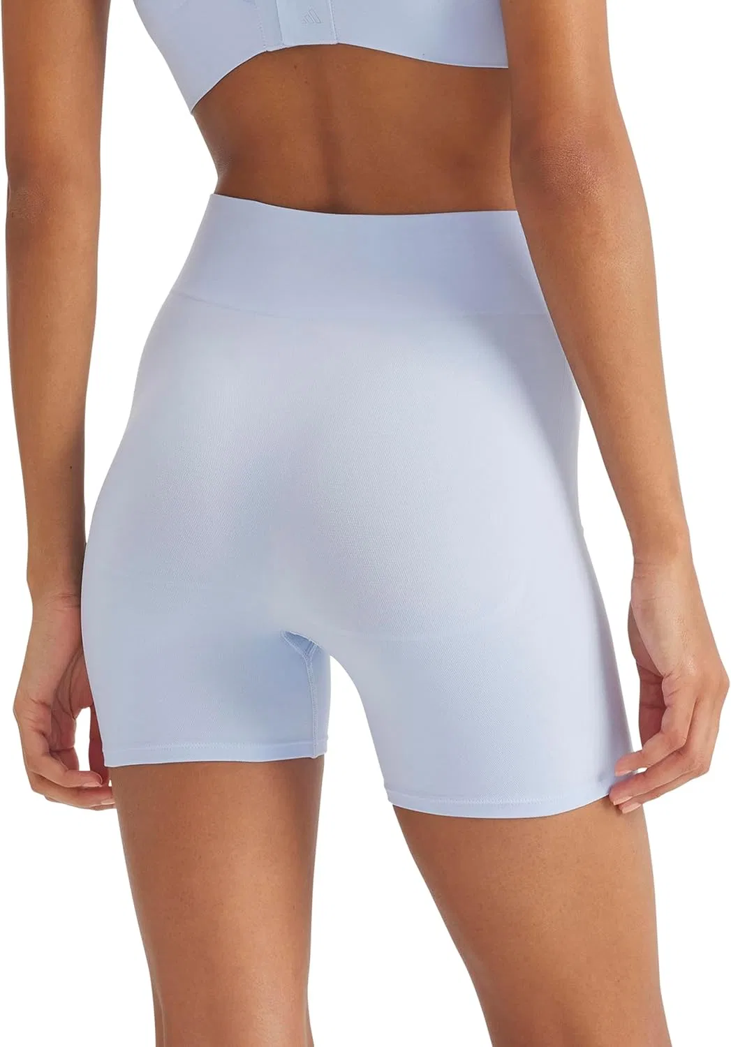 Шорты Active Seamless Micro Stretch, adidas, Glow Blue — фото 4