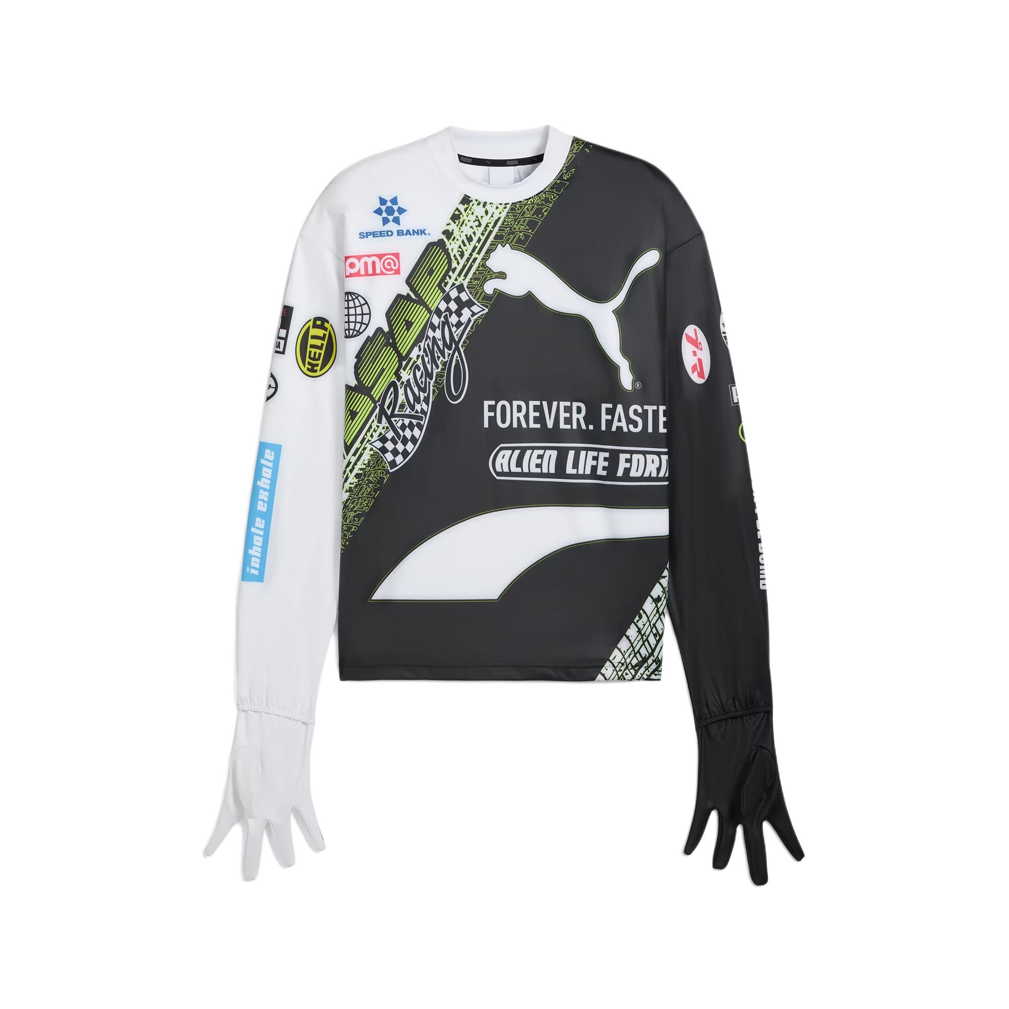 

Футболка с длинным рукавом X A$AP Rocky PUMA, белая