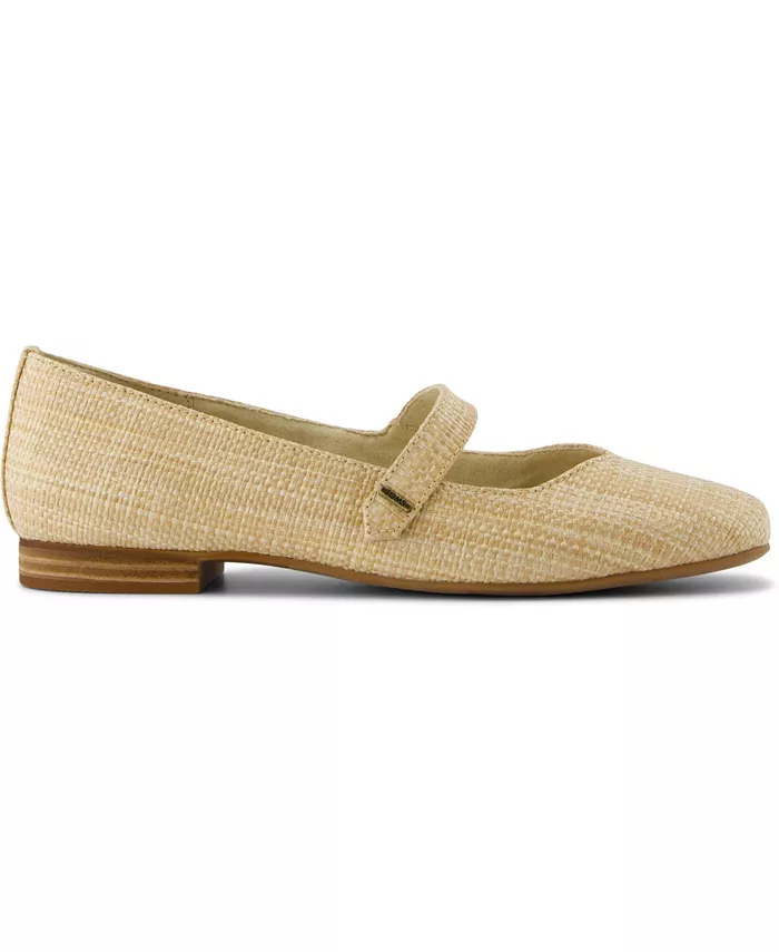 Женские балетки Bianca Mary Jane на плоской подошве TOMS, белый — фото 2