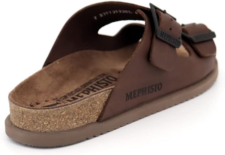 Мужские сандалии Mephisto Nerio с кольцом на пальце, темно-коричневый — фото 4