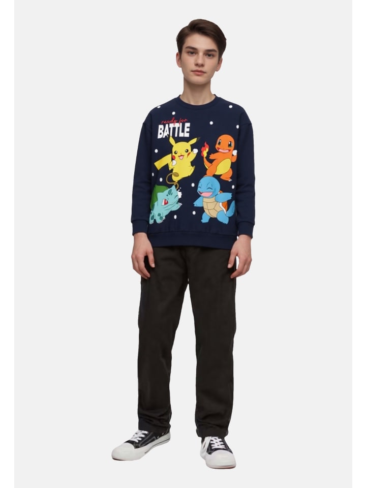 

Толстовка Stam Pokemon синего цвета name it