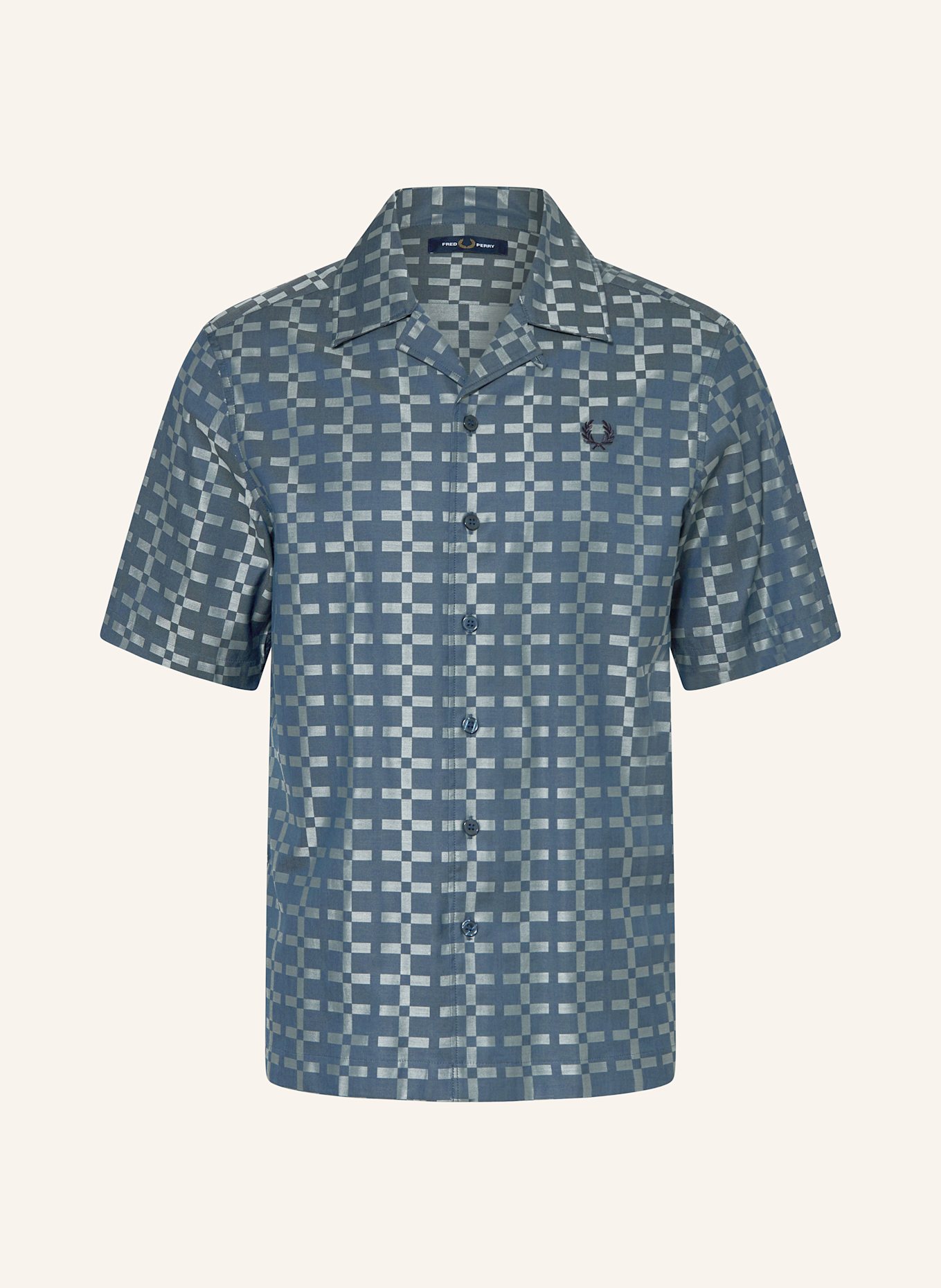 

Рубашка Resort, удобная посадка Fred Perry, мультиколор