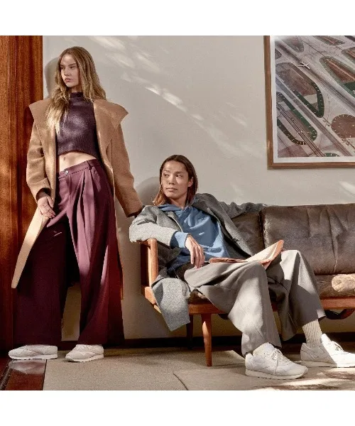 Мужские кроссовки Reebok Classic Nylon белые — фото 3