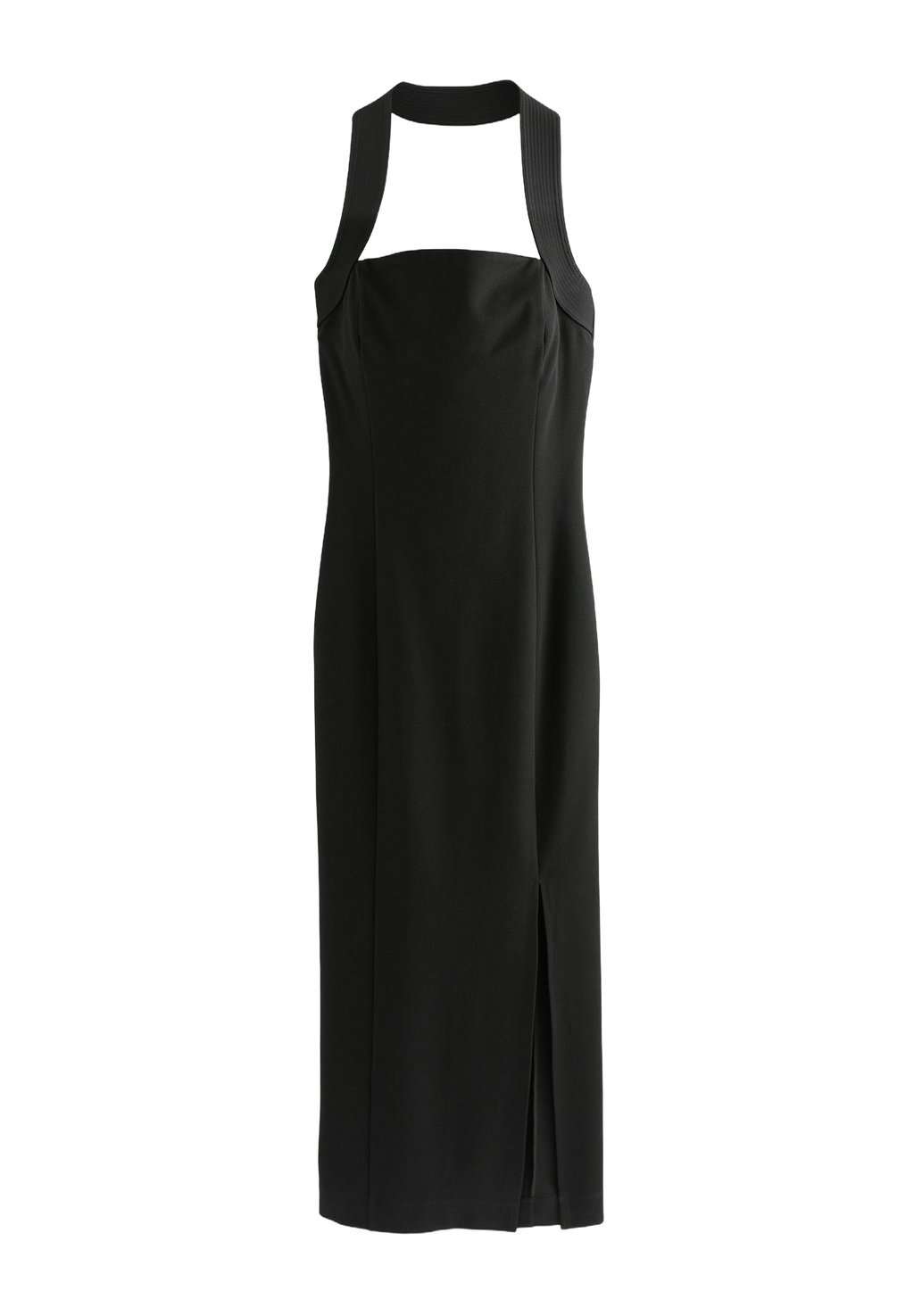 

Платье макси REGULAR FIT - HALTER NECK COLUMN Next, черный