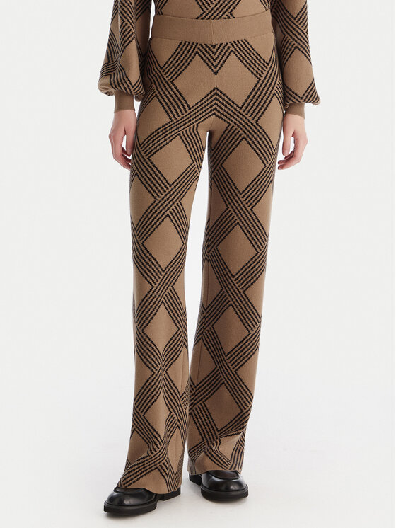 

Вязаные брюки loose fit Anny 15327634 Only, бежевый