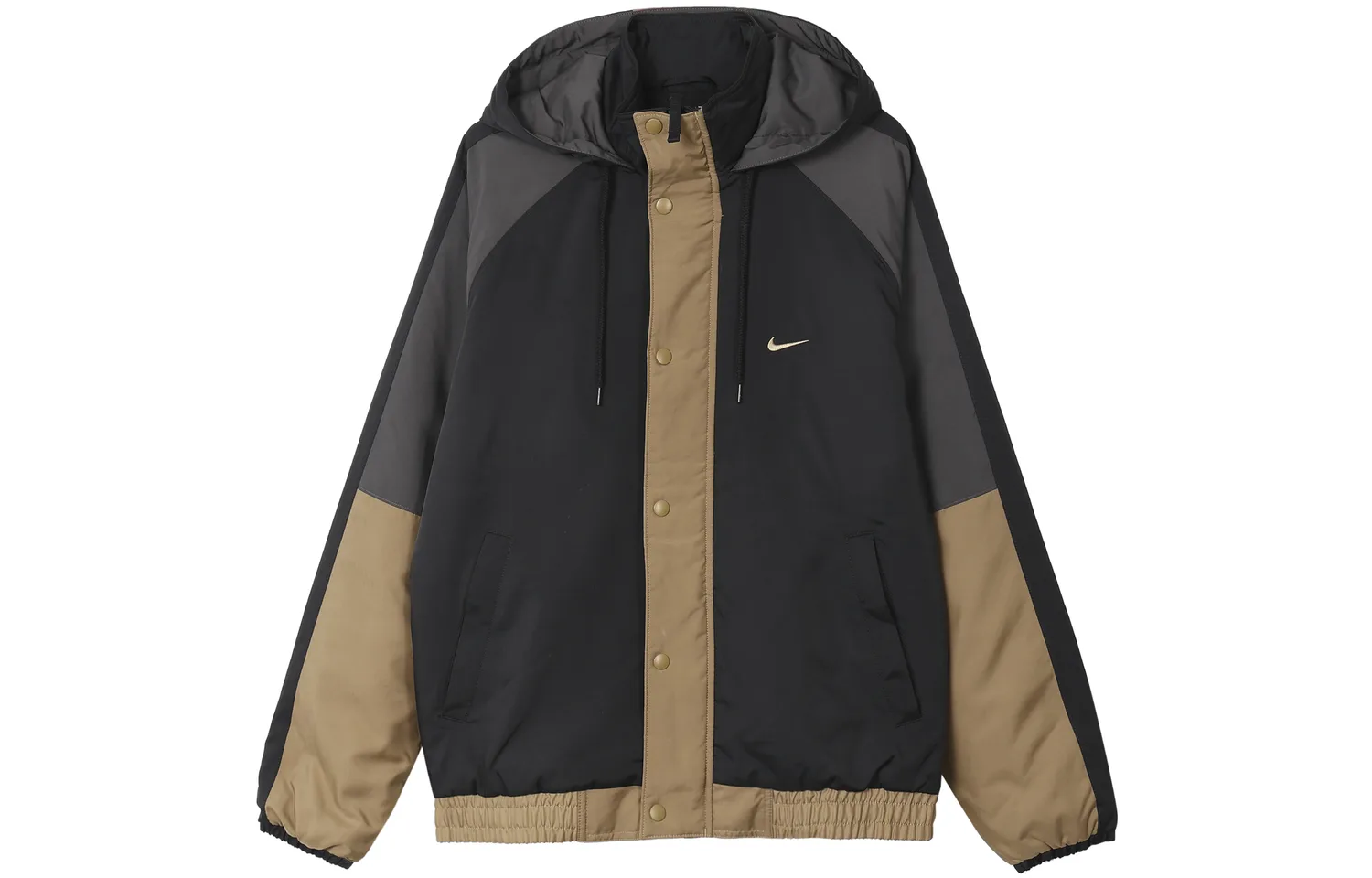Nike Куртка мужская 010 Medium Gray с капюшоном